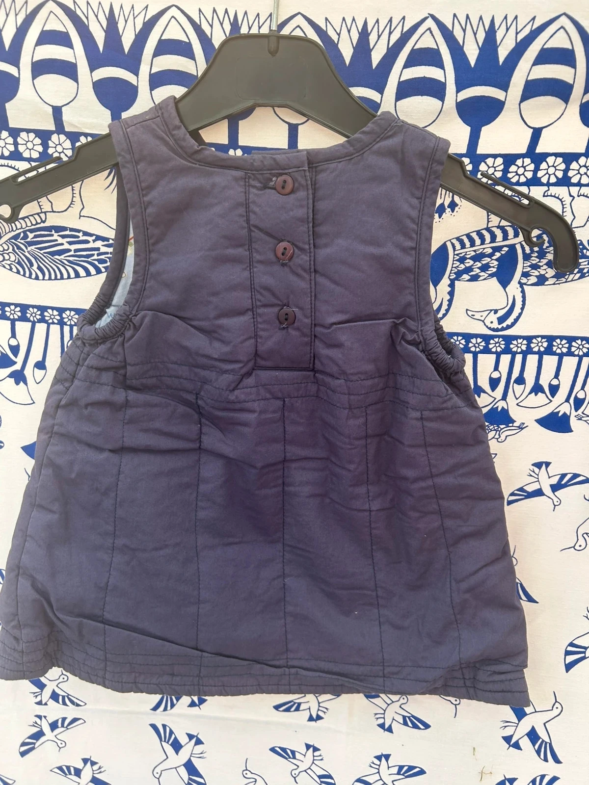 18-month set Aubisou girl blue good condition – photo 4